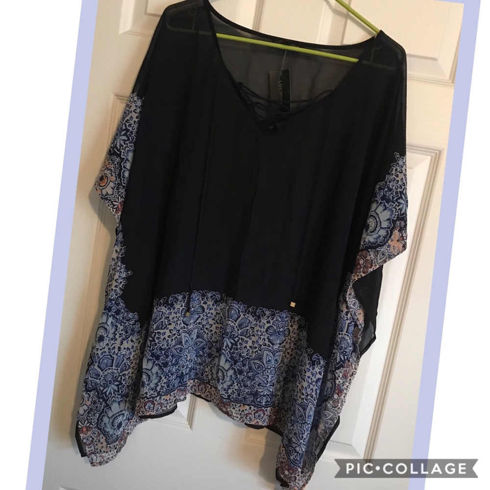 Lane Bryant Blouse Kimono